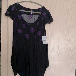 Free People Black Tunic